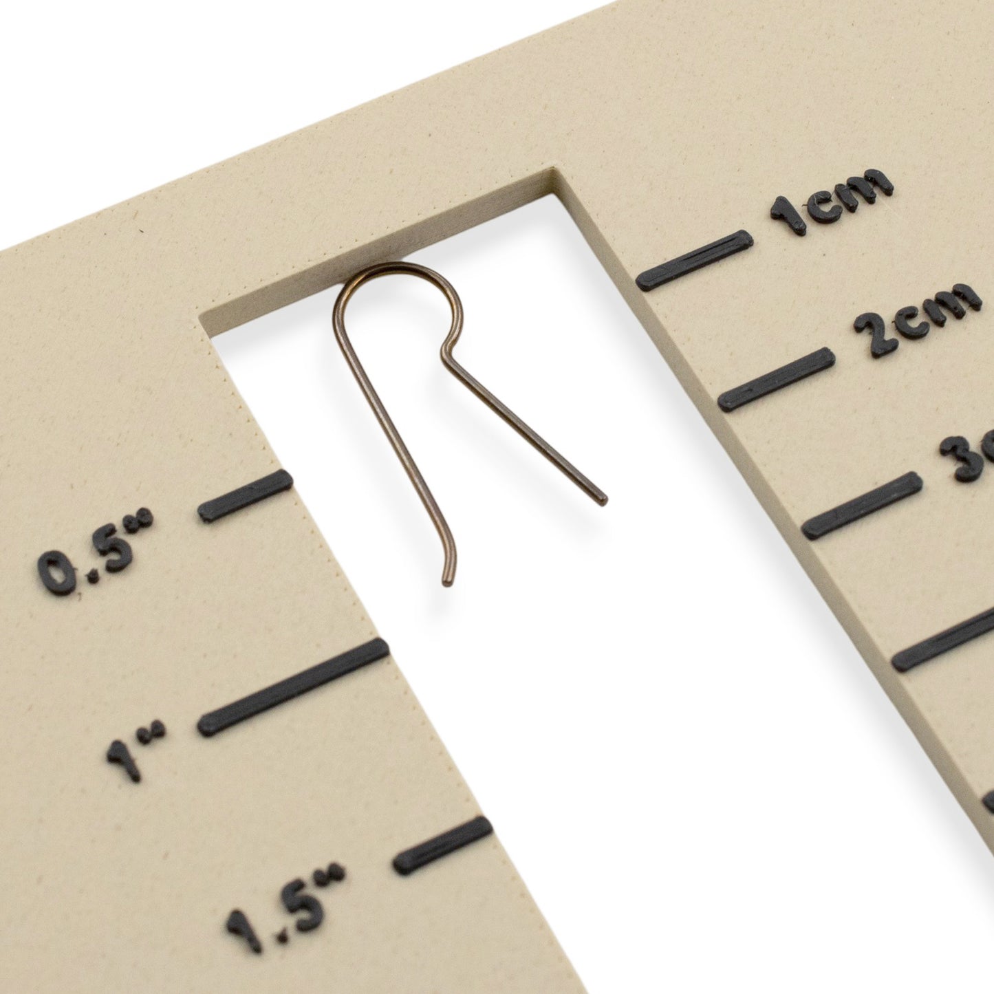 Warm Neutrals Niobium Regular Leg Earring Hooks: 12-Pack Hypoallergenic Ear Wire Blanks for Sensitive Ears USA Made