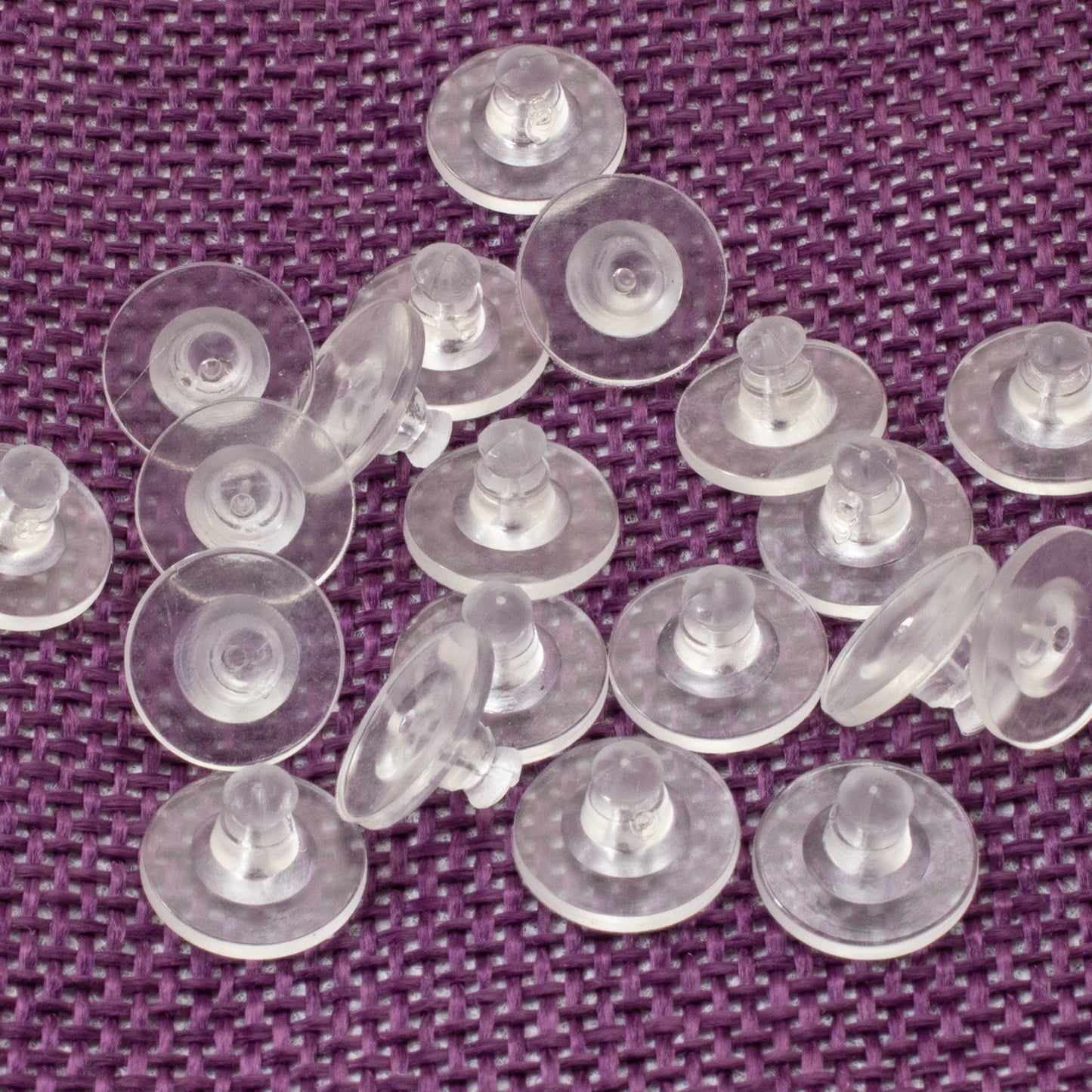 Silicone Earring Backs 20-Pack, Comfort Clutch Soft Support for Large Earrings