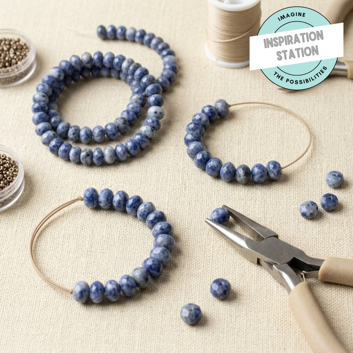 Denim Lapis Beads, Faceted Rondelle 5mm x 8mm, Natural Blue Gray Gemstone Strand, 74 Beads