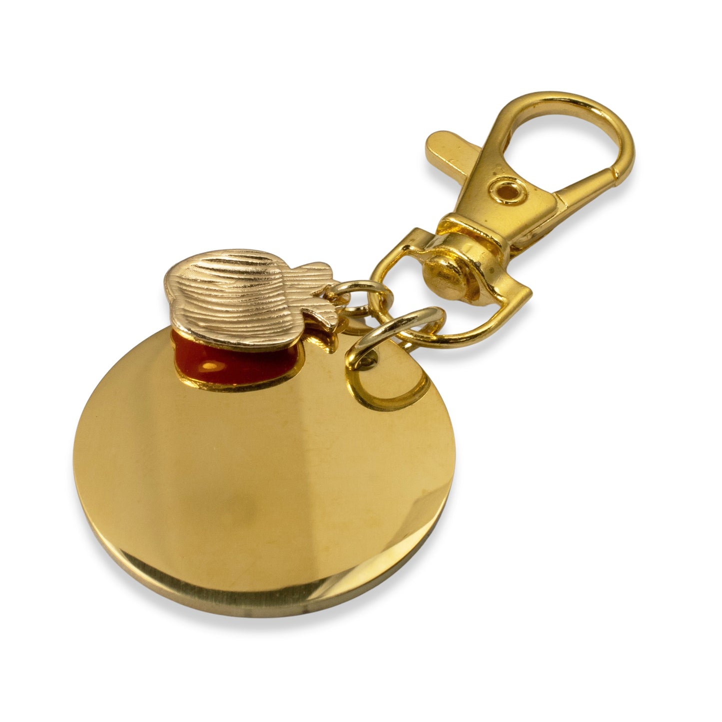 Best Teacher Bag Charm, Apple Clip-On Fob, Teacher Appreciation Accessory Gift