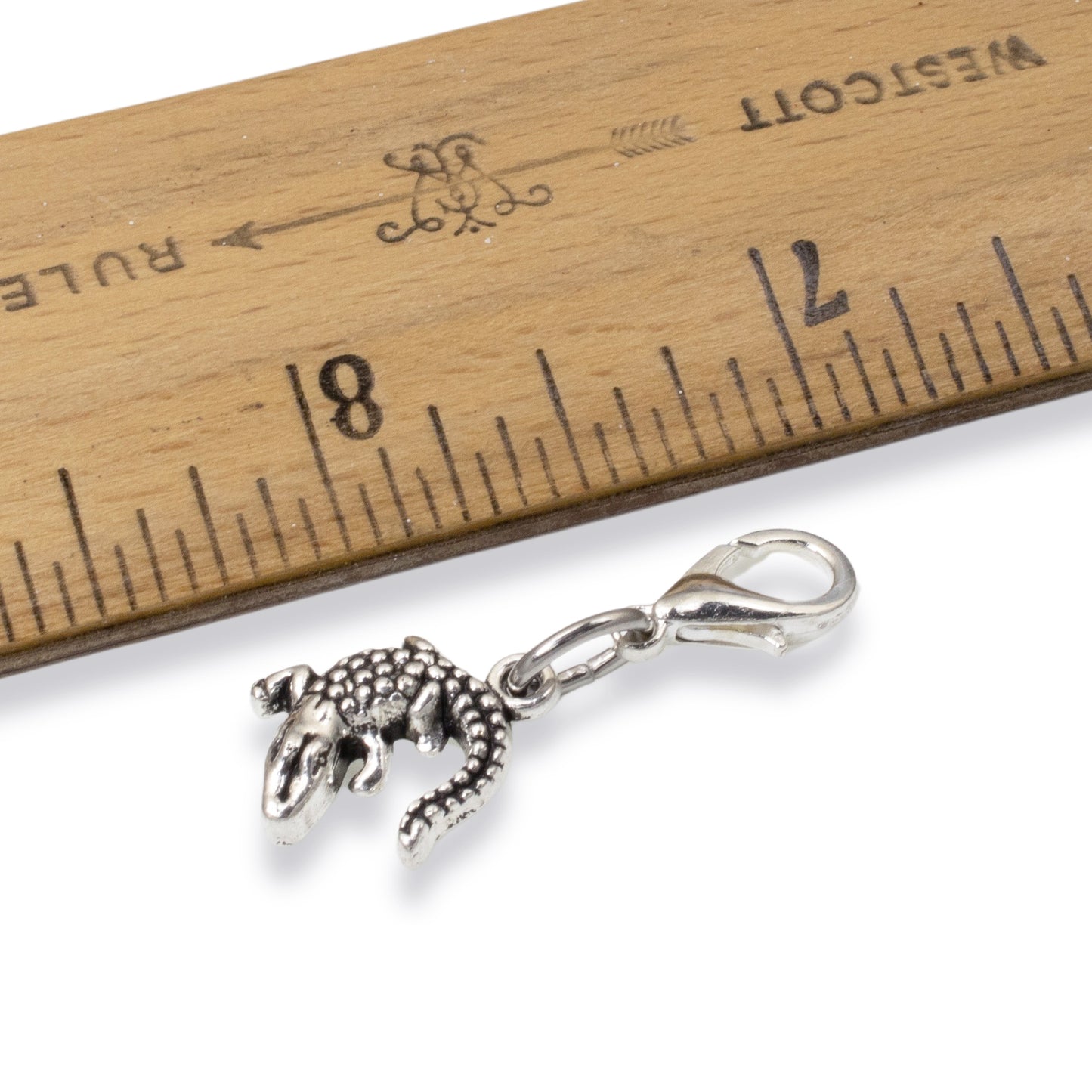 Alligator Clip-on Charm, Florida Swamp Gator Bag and Keychain Accessory, Unique Wildlife Gift