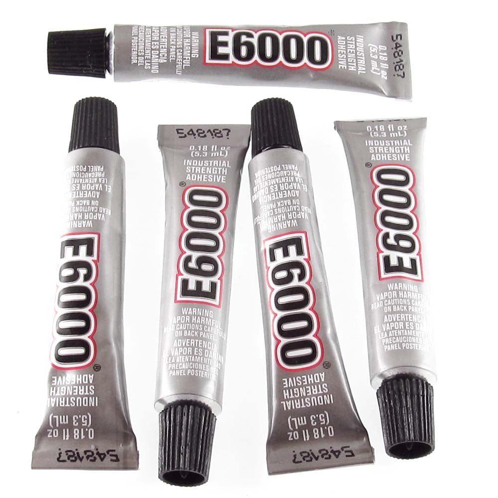 E6000 Adhesive Glue. 1 Ounce Medium Size Tube Jewlery Making Glue