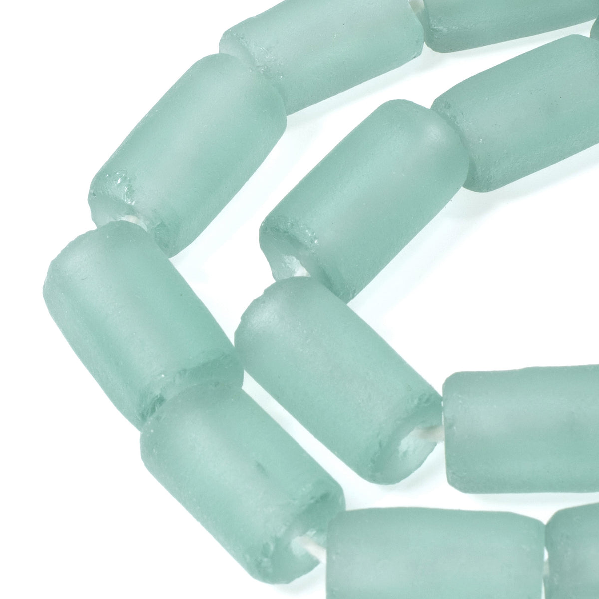 Sea Glass 4mm Beads Green/ 4mm Beach Glass Beads/ Recycled -  in 2023