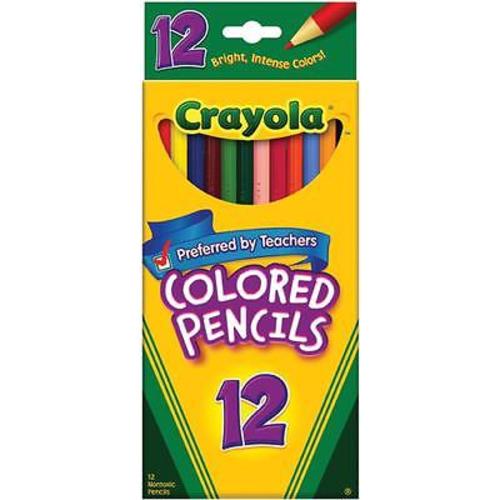 Crayola Pre-Sharpened Colored Pencils - 12 Pack