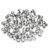 50 Stainless Steel Loop Connectors -Fits #6 Ball Chain - Couplings for Fan Pulls