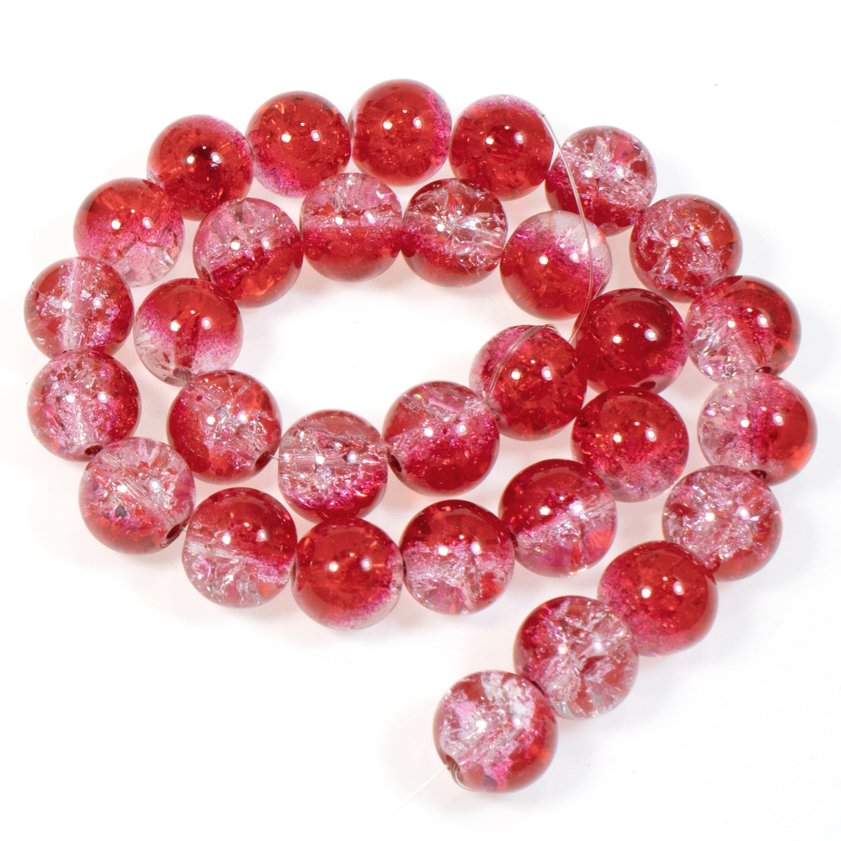 Red Beads True Red Beads 8mm Glass Beads 8mm Glass Pearl Beads Glass P –  Pirate Beads