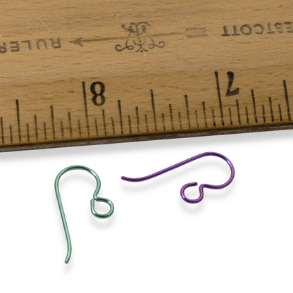 Niobium Colorful Ear Wire Variety Pack, Premium Earring Hooks, Hypoallergenic for Sensitive Ears
