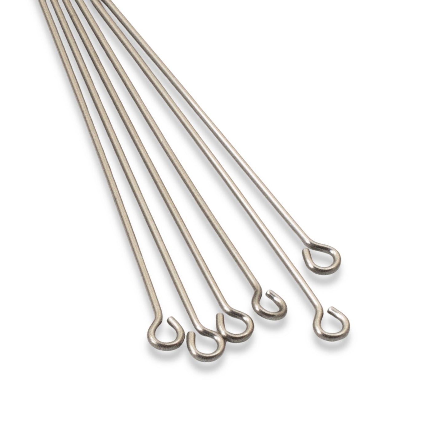 Gray Niobium Eye Pins 20G 1.75" Hypoallergenic USA Made 20pk