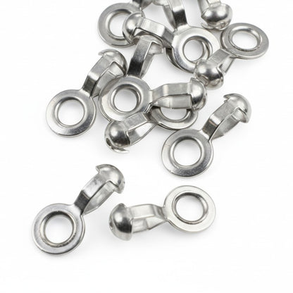 10 Heavy Duty Stainless Steel Loop Connectors for #10 Ball Chain