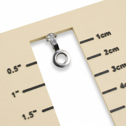 10 Heavy Duty Stainless Steel Loop Connectors for #10 Ball Chain