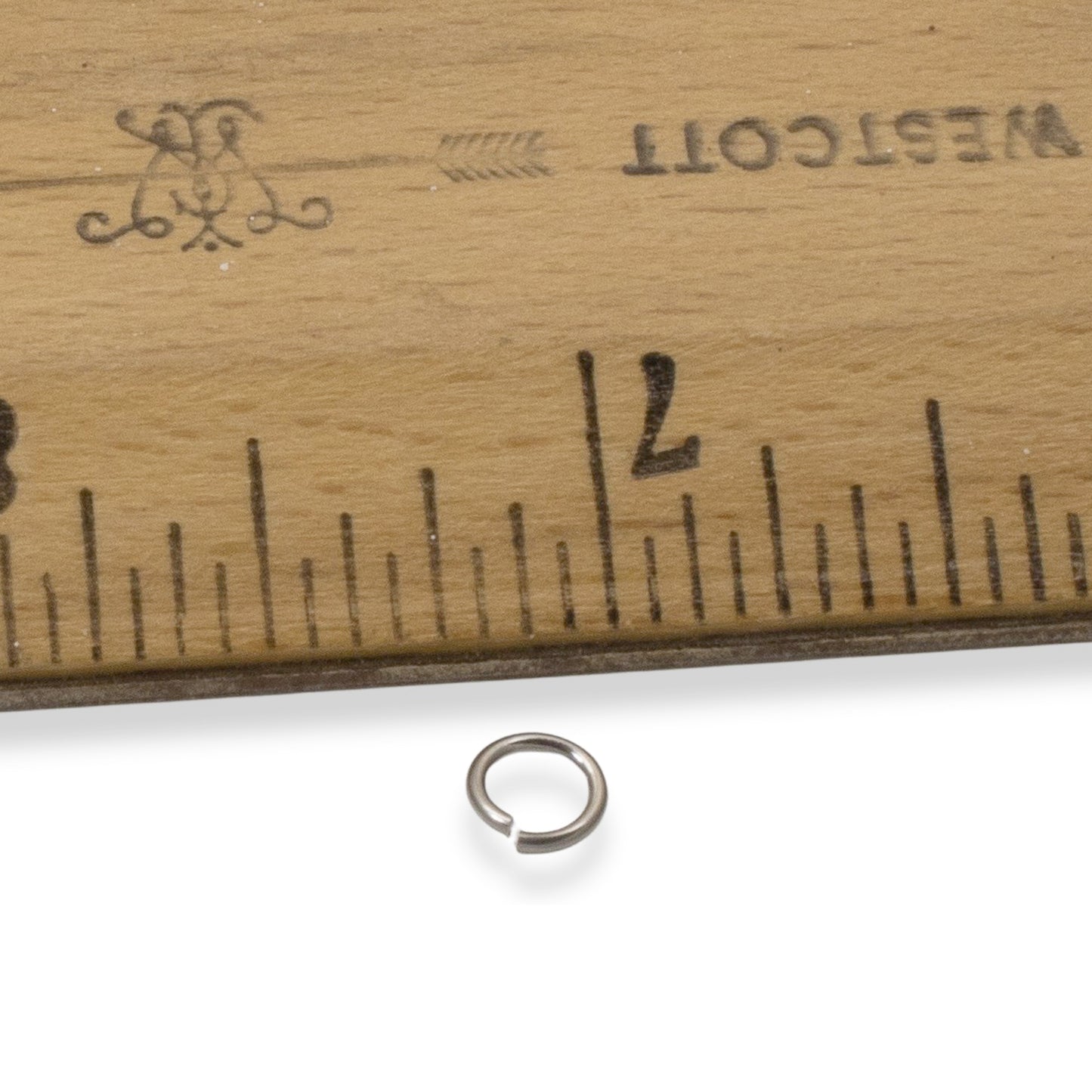 Gray Niobium Jump Rings 5mm, 20G Hypoallergenic Jewelry Making, 20-Pack USA Made