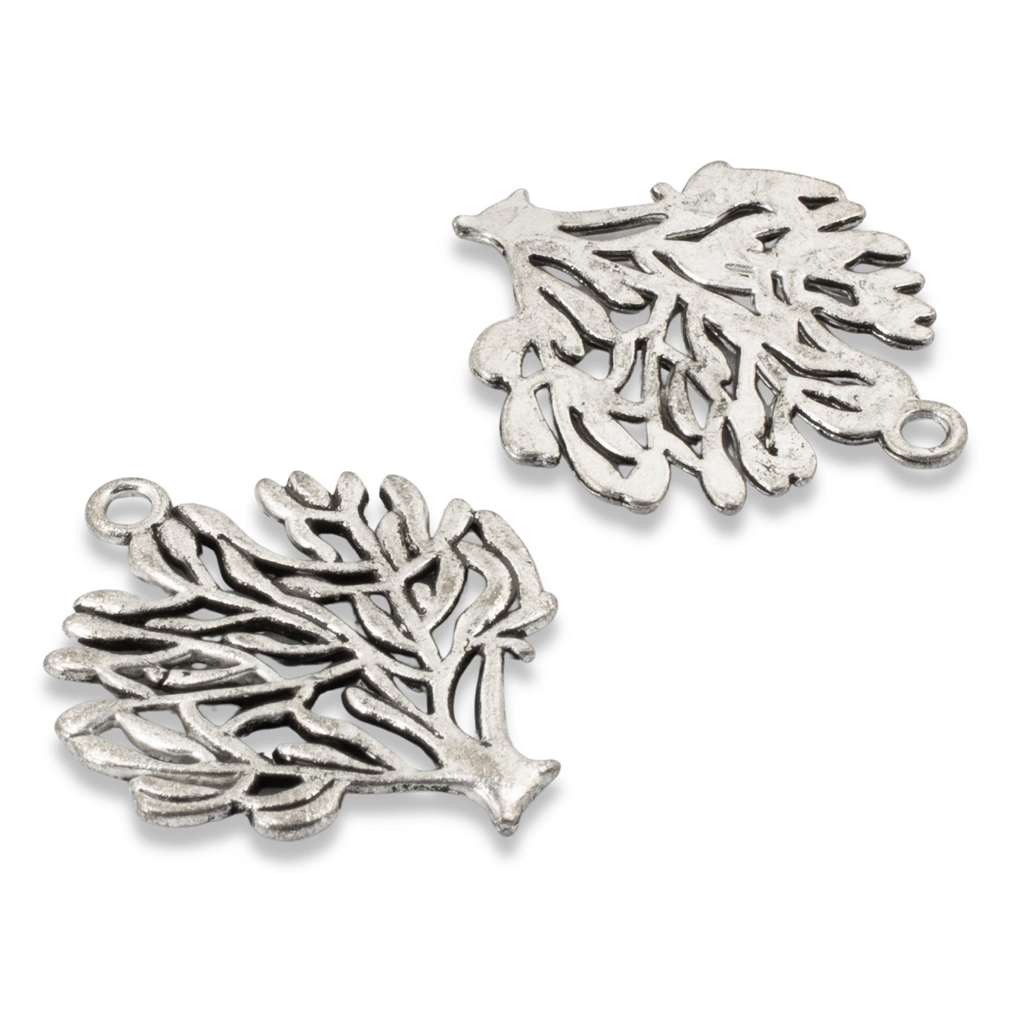 Silver Tree of Life Metal Charms | Hackberry Creek
