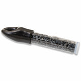 75 Jet Silver Picasso Tango Triangle Beads, 6mm Black 2-Hole Czech Glass for Beadwork