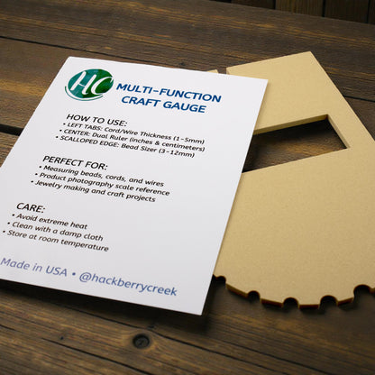 Multi-Function Measuring Tool for Product Photography & Jewelry Making