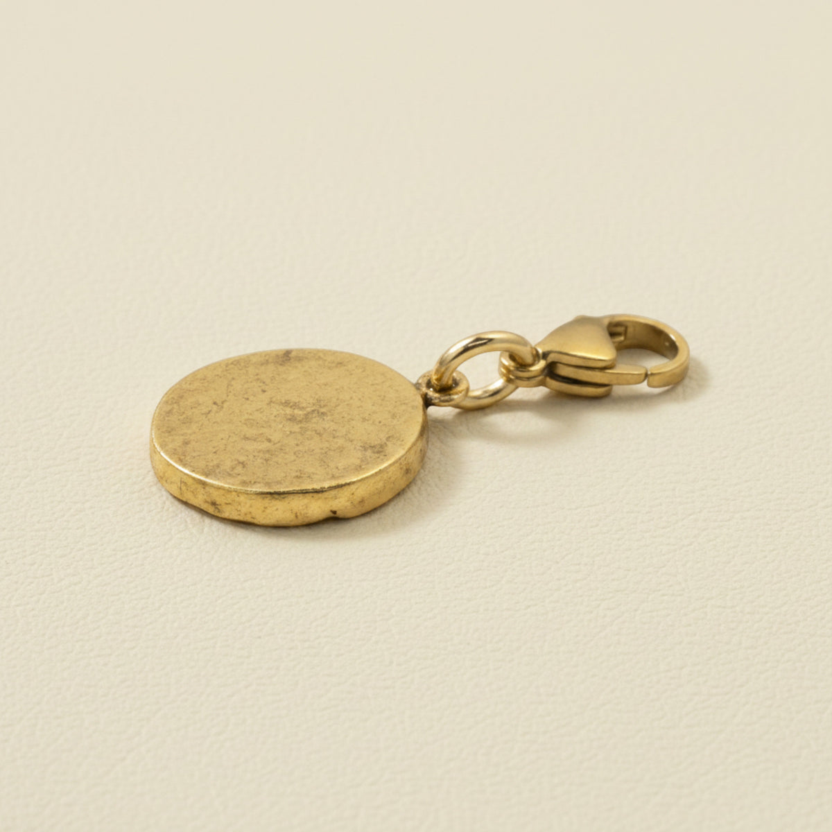 Gold Crown Charm, Regal Clip On Accessory, Mardi Gras King Duke Gift