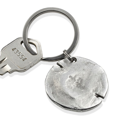 Athena Coin Keychain: Greek Goddess Wisdom Symbol, Achievement Gift