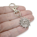 Evil Eye Key Fob Bag Charm, Protection Amulet Clip-On Accessory, Good Luck Gift