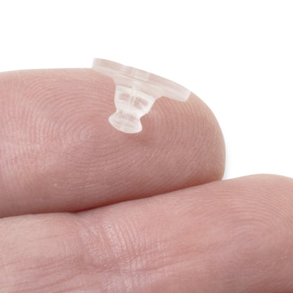 Silicone Earring Backs 20-Pack, Comfort Clutch Soft Support for Large Earrings