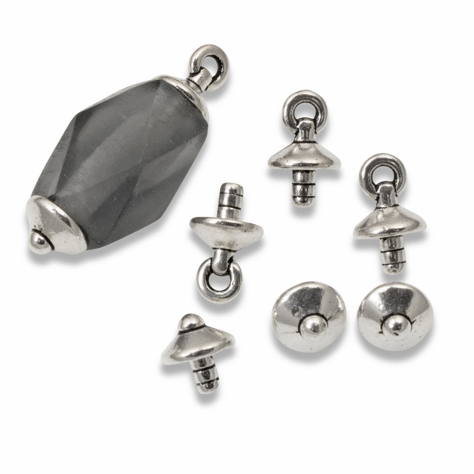 Slider and Pinch Bails for Necklaces | Hackberry Creek