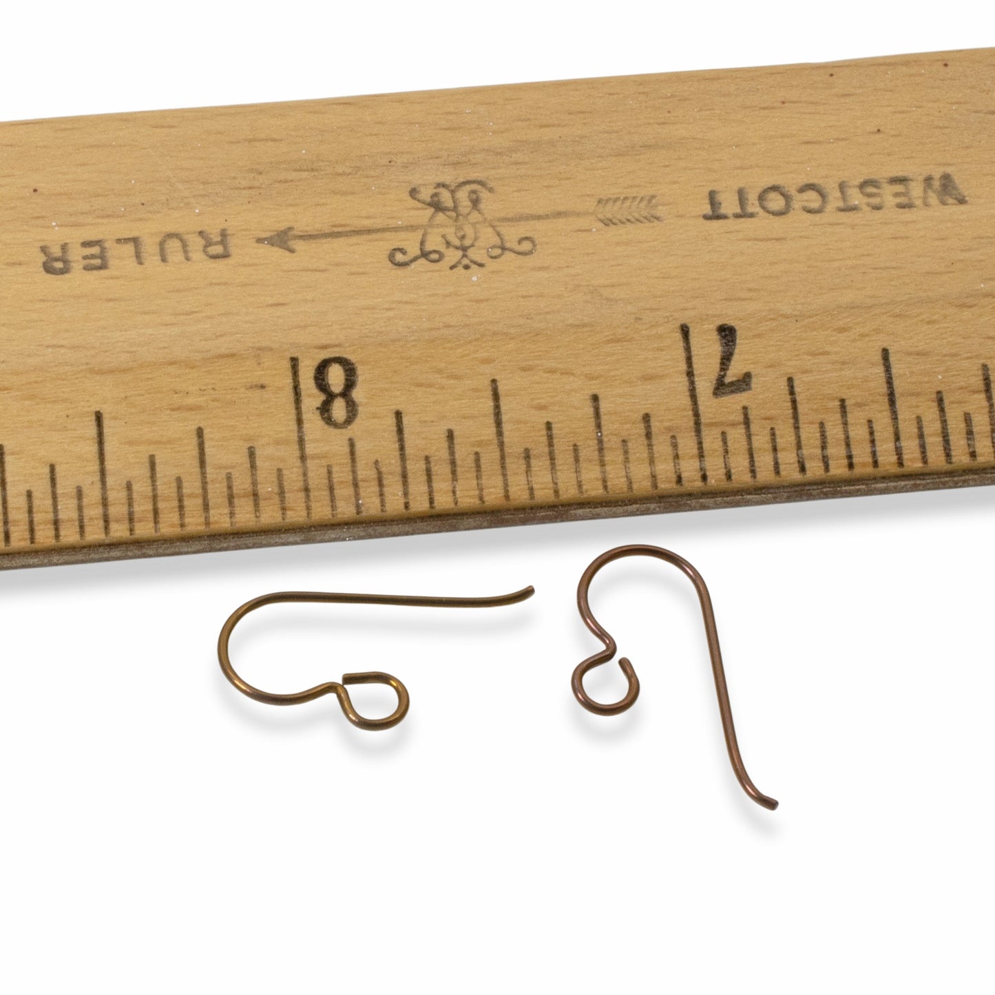 10-Pack Bronze Niobium Ear Wires, Hypoallergenic Earring Hooks, Sensitive Ears Safe, USA Made