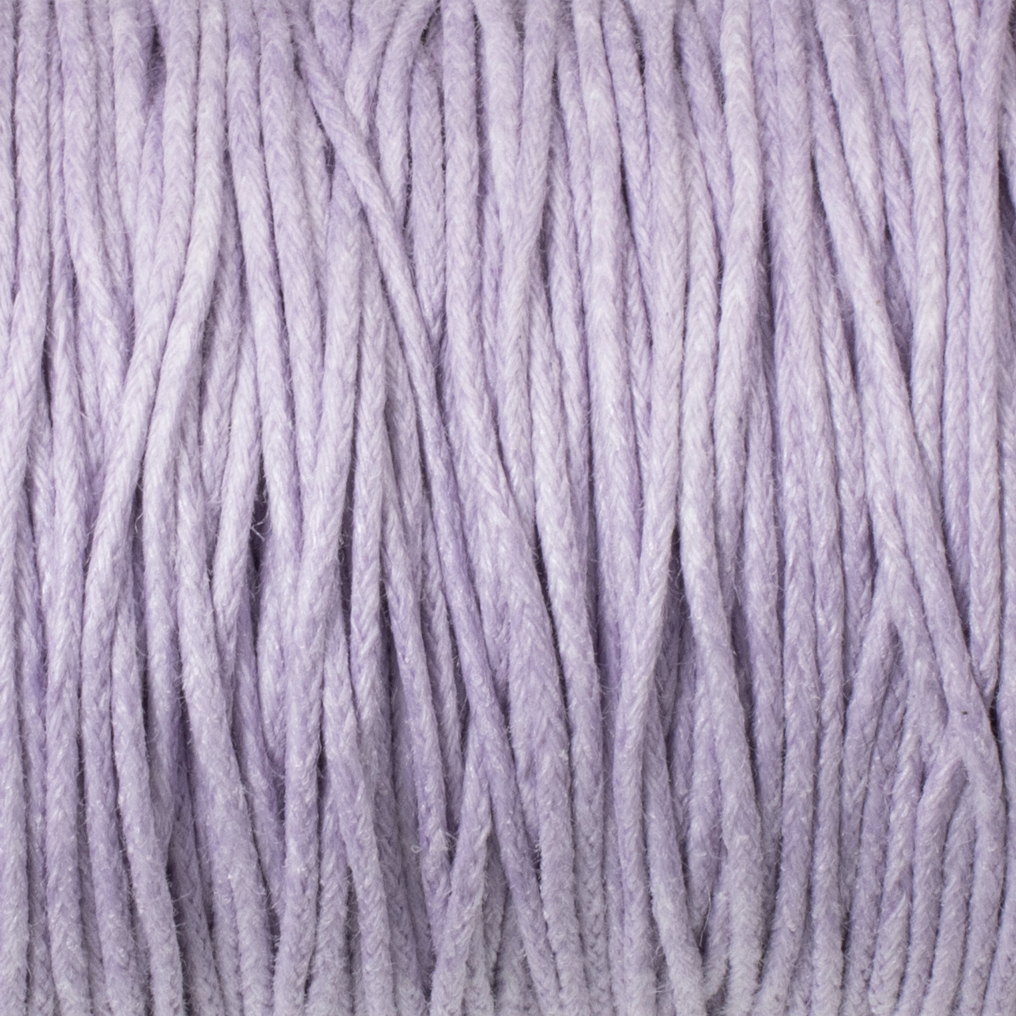 Lavender 1mm Waxed Cotton Cord, Ideal for Macramé and Beading