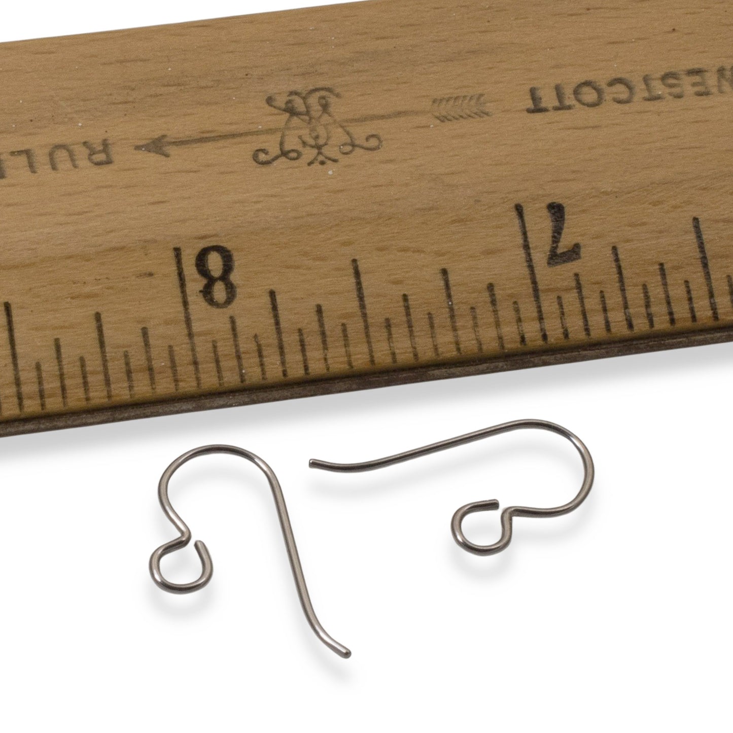 Niobium Earring Kit Gray, Complete Findings for 2 Pairs, Just Add Beads, Hypoallergenic Jewelry Making