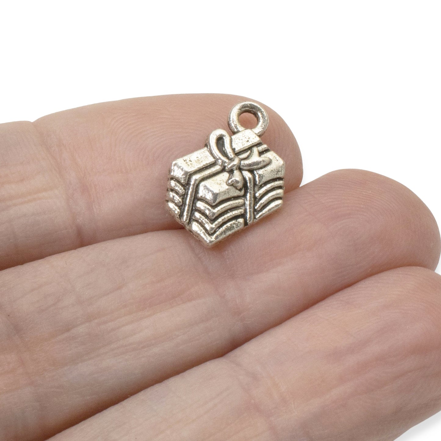 Silver Gift Present Charms: Birthday Christmas Celebration 20Pc Pack Value