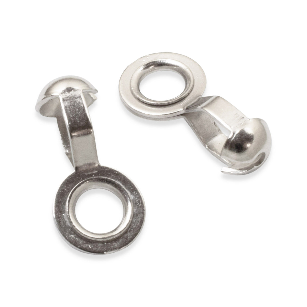 Chain Loop Adapter Nickel Plated Brass #10 Ball Chain Loop Connectors