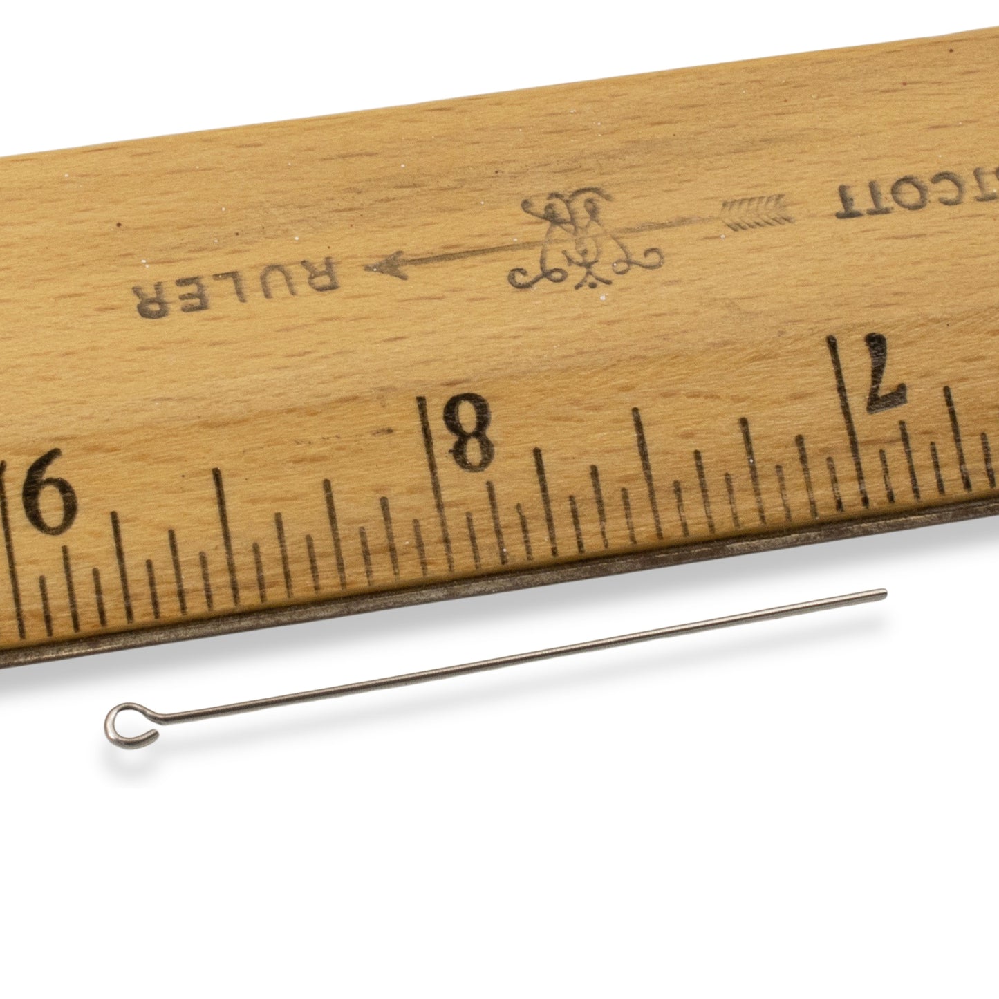 Gray Niobium Eye Pins 20G 1.75" Hypoallergenic USA Made 20pk