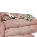 Evil Eye Key Fob Bag Charm, Protection Amulet Clip-On Accessory, Good Luck Gift