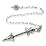 Beadable Pendulum - Interchangeable Bead Design - Customizable Dowsing Pendant