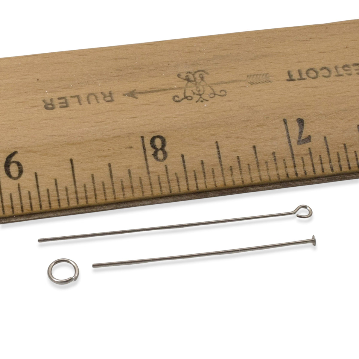 Niobium Earring Kit Gray, Complete Findings for 2 Pairs, Just Add Beads, Hypoallergenic Jewelry Making