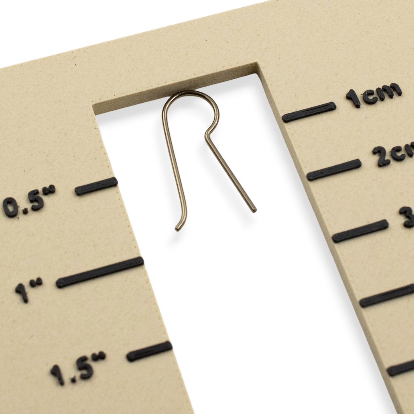 Niobium Earring Hooks Antique Brass 10 Pack: Regular Leg Ear Wire Blanks Hypoallergenic Sensitive Ears USA Made