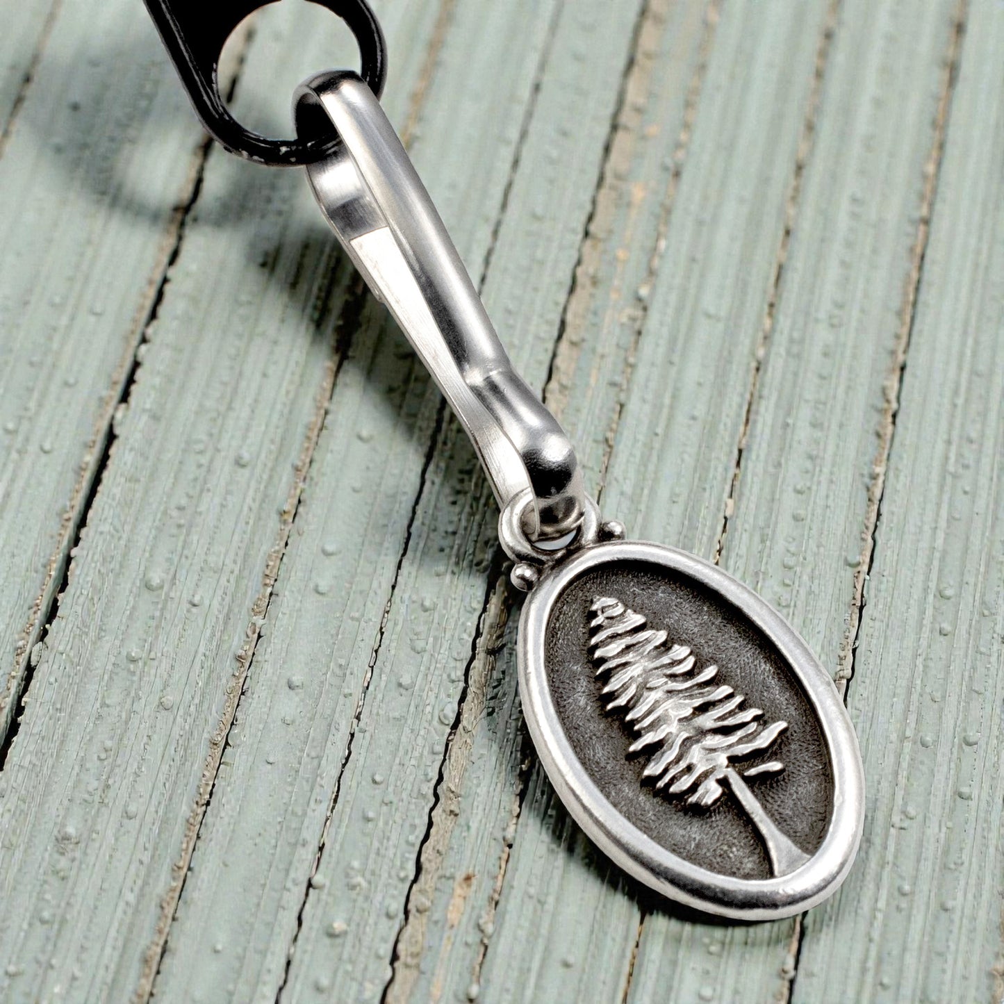 Not All Who Wander Are Lost Zipper Pull: Tolkien Quote Redwood Tree Luggage Tag