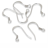 6/Pcs Sterling Silver Fishhook Ear Wires with Coil - DIY Custom Dangle Earrings