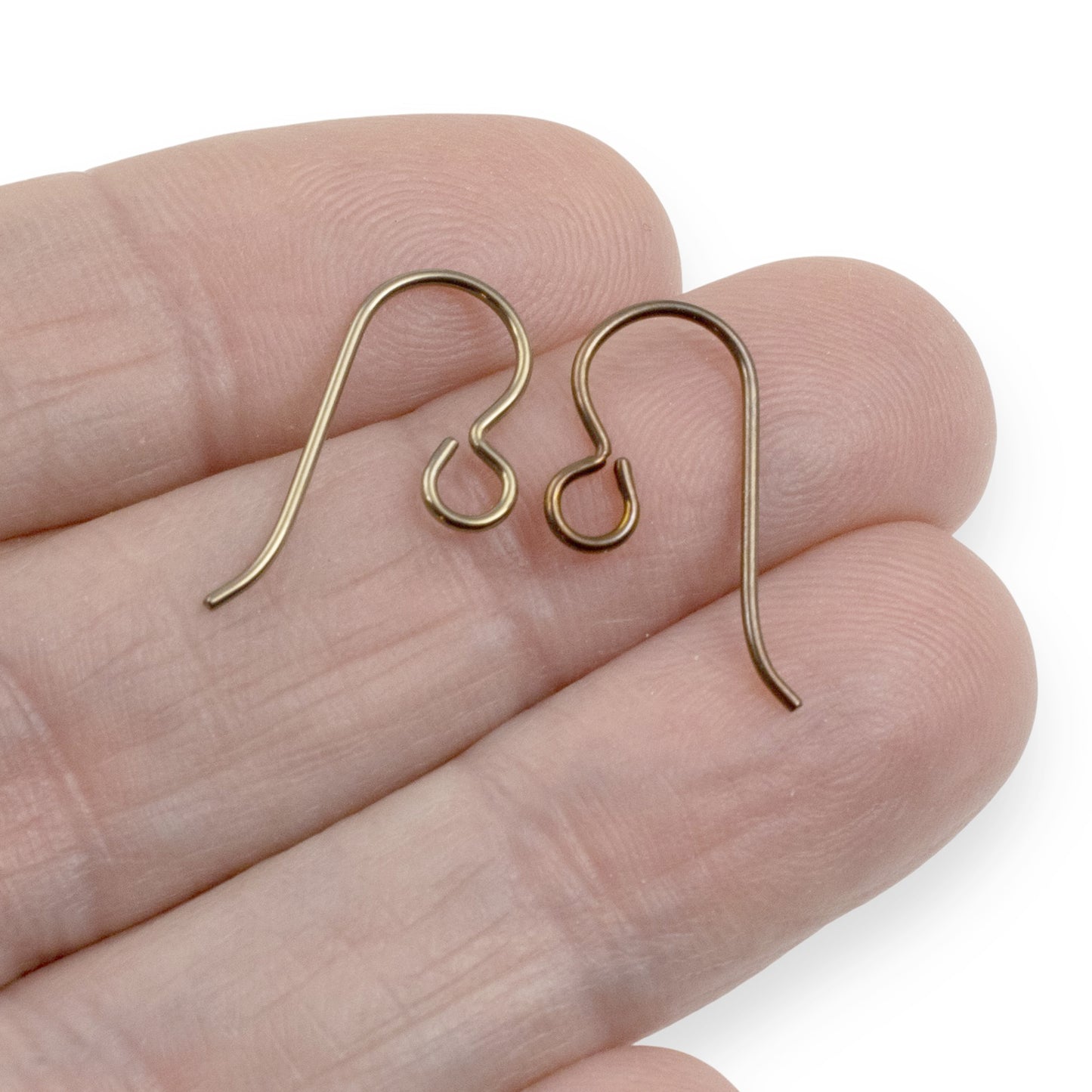 8-Pair Niobium Ear Wire Earthy Variety Pack, Hypoallergenic Earring Hooks