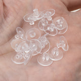 50 Pairs TierraCast Clear Earring Backs, Comfort Clutch Design for Secure Hold