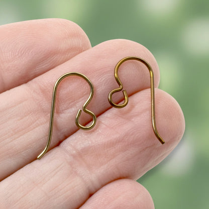Niobium Earthy Variety Pack, Premium Ear Wires, Hypoallergenic Earring Hooks for Sensitive Ears, USA Made