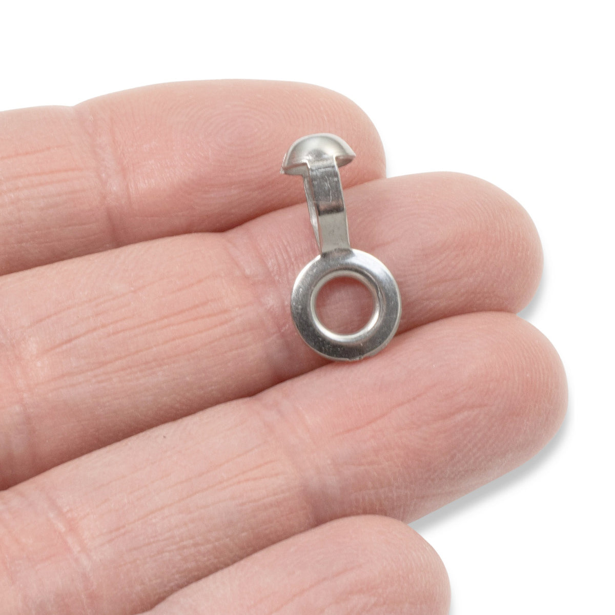 Chain Loop Adapter Stainless Steel Loop Connectors for #10 Ball Chain, Heavy Duty