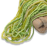 Lime Green Glass Seed Beads Set, Jewelry Basics Bead Mix 90g