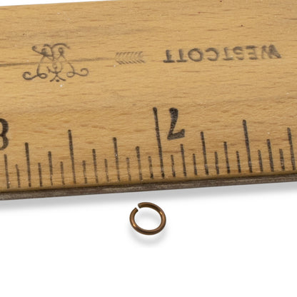 Bronze Niobium Jump Rings 5mm, 20G Hypoallergenic Jewelry Making, 20-Pack