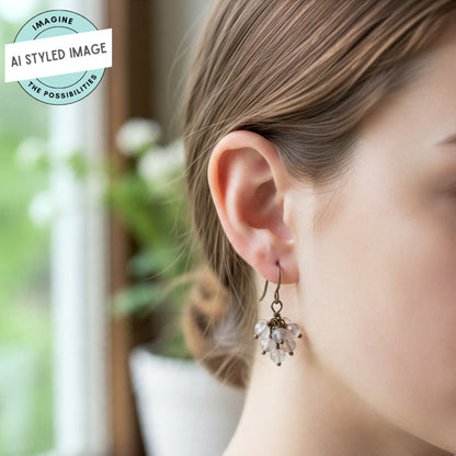 Niobium Small Loop Ear Wires: Earthy Variety Pack, 4 Pairs, 4 Colors