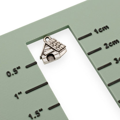 TierraCast Dog House Charms - Silver Pewter Pet Lover Jewelry Components 2 Pack