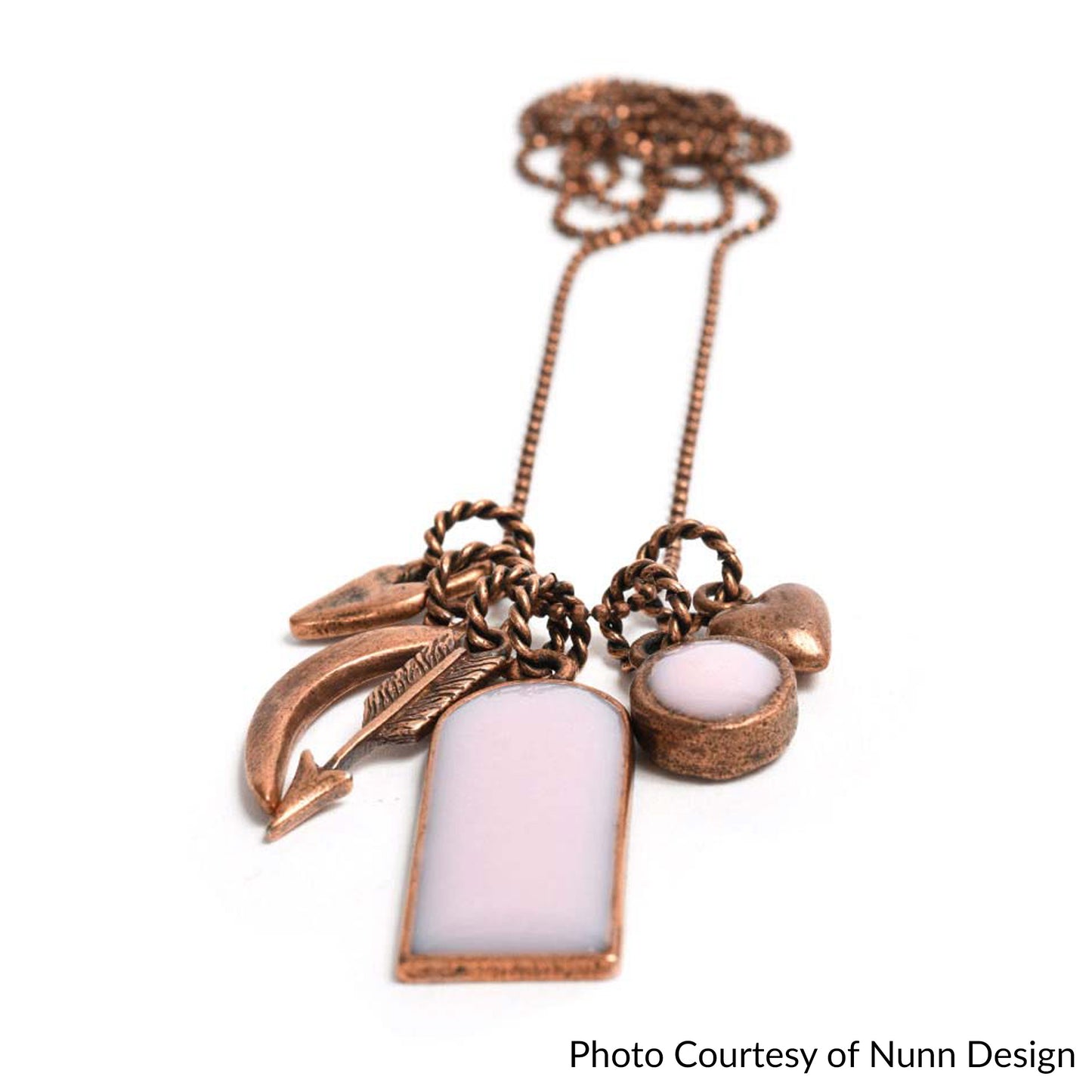 Mini Rope Jump Rings Antique Copper 10-Pack, Twisted Wire Connectors, Jewelry-Making Findings