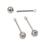 10 Beadable Stainless Steel Bar Findings - 3/4" Jewelry Blanks - Interchangeable Design