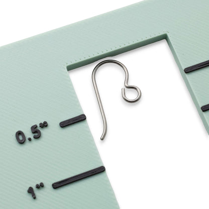 Titanium Ear Wires 10-Pack: Hypoallergenic Regular Loop French Hook 20 Gauge