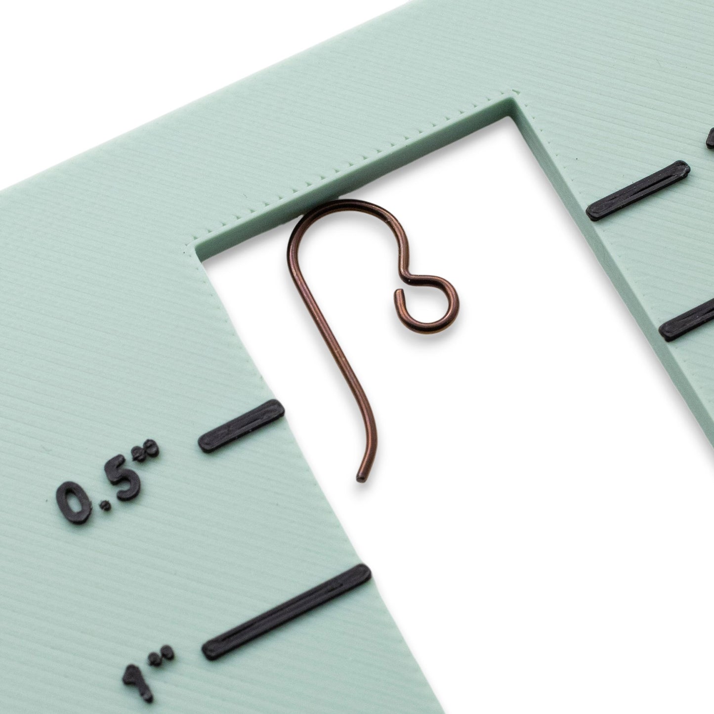 50-Pack Bronze Niobium Ear Wires, Professional Jewelry Supply, Hypoallergenic