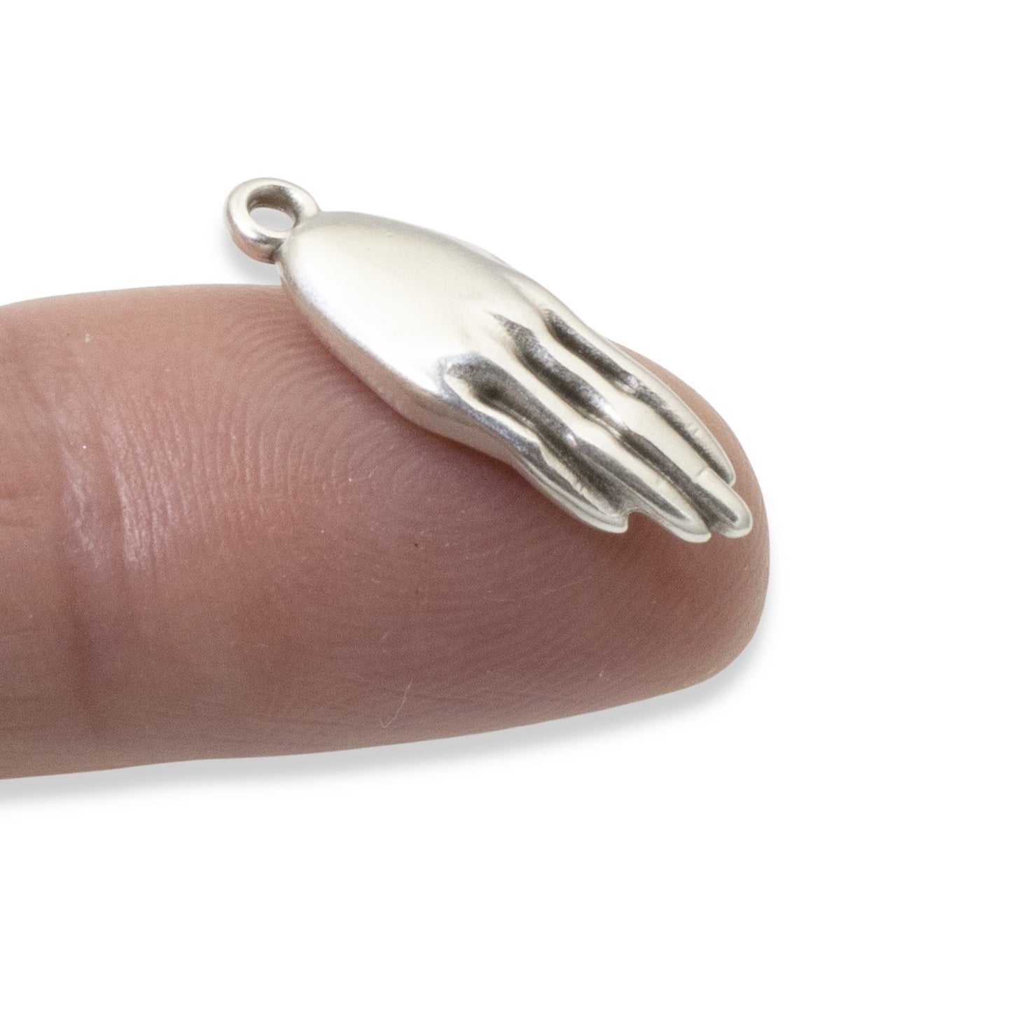 Evil Eye Hand Pendant, 4-Pack Silver Mystical Protection Symbol, Spiritual DIY