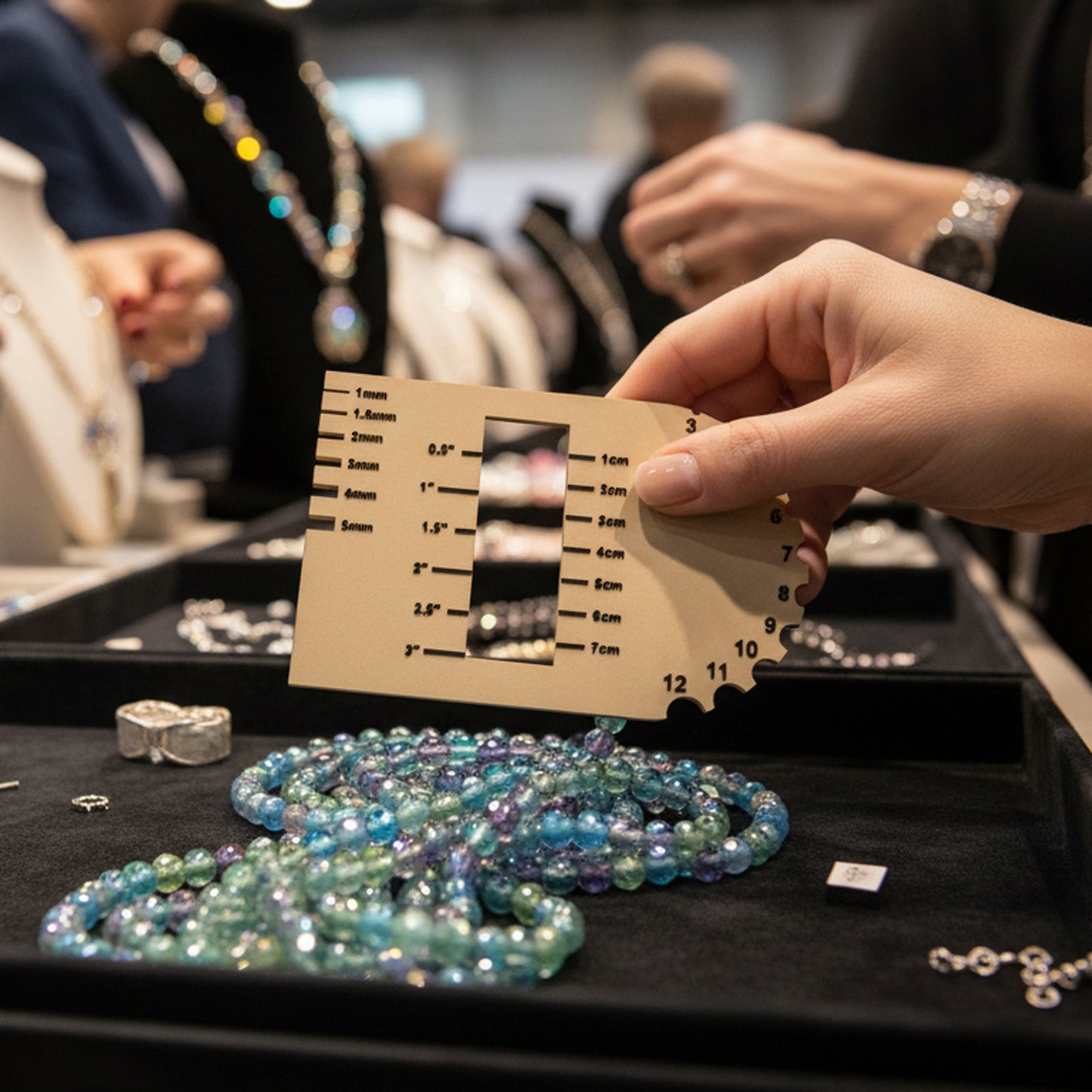 Multi-Function Measuring Tool for Product Photography & Jewelry Making