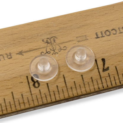 Silicone Earring Backs 20-Pack, Comfort Clutch Soft Support for Large Earrings